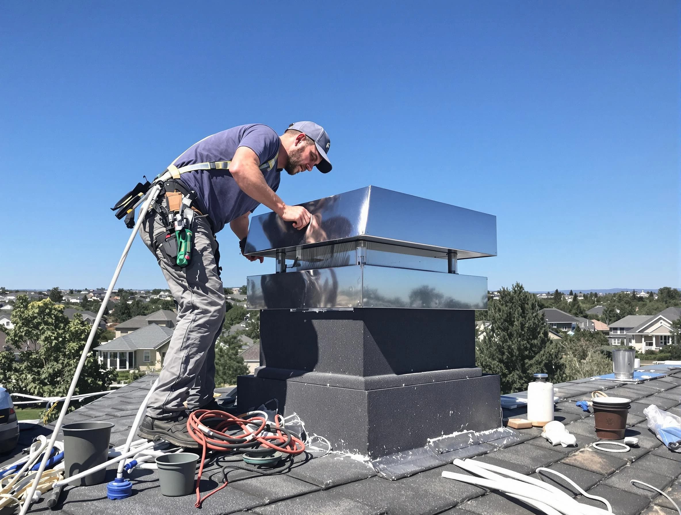 Chimney Cap Services service in Fair Lawn, NJ