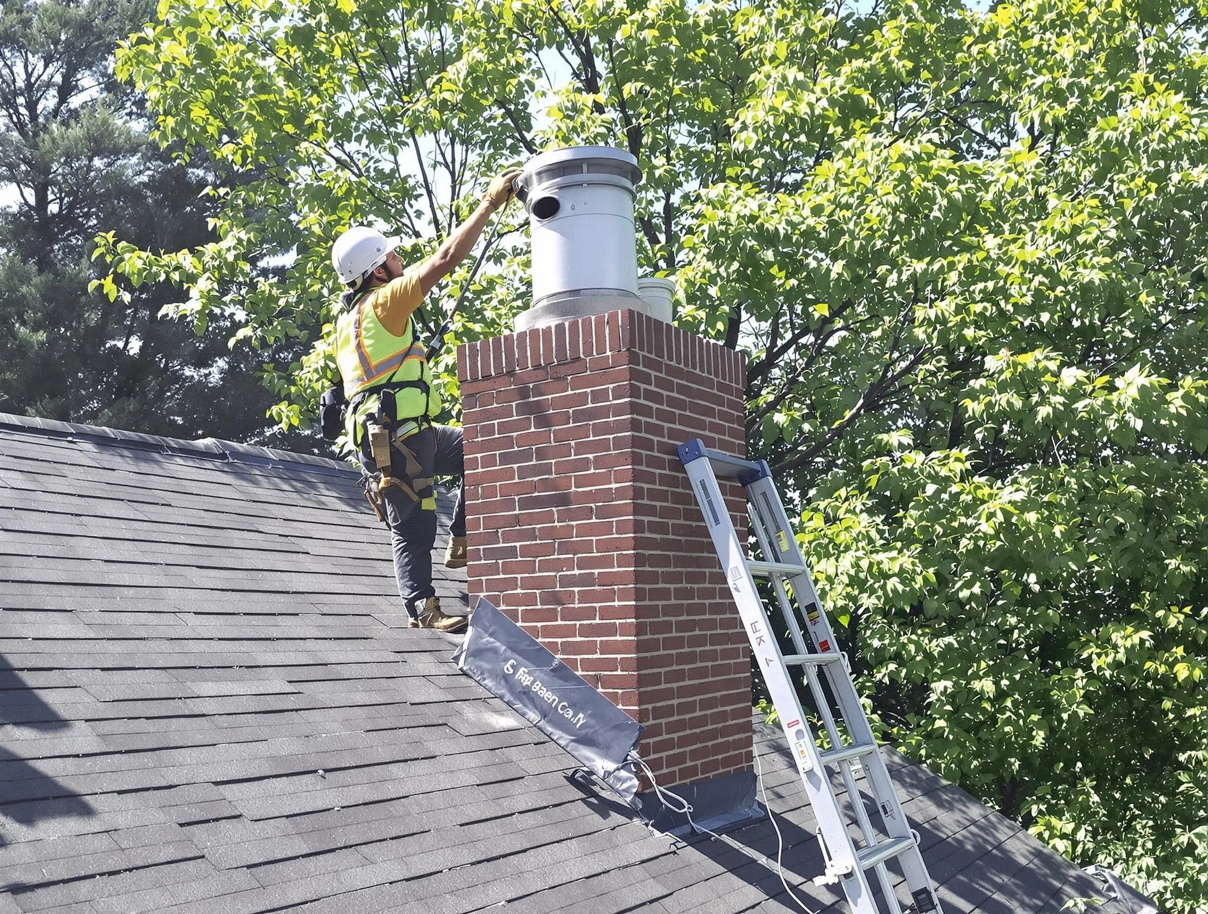 Chimney liner inspection by Fair Lawn Chimney Sweep in Fair Lawn, NJ