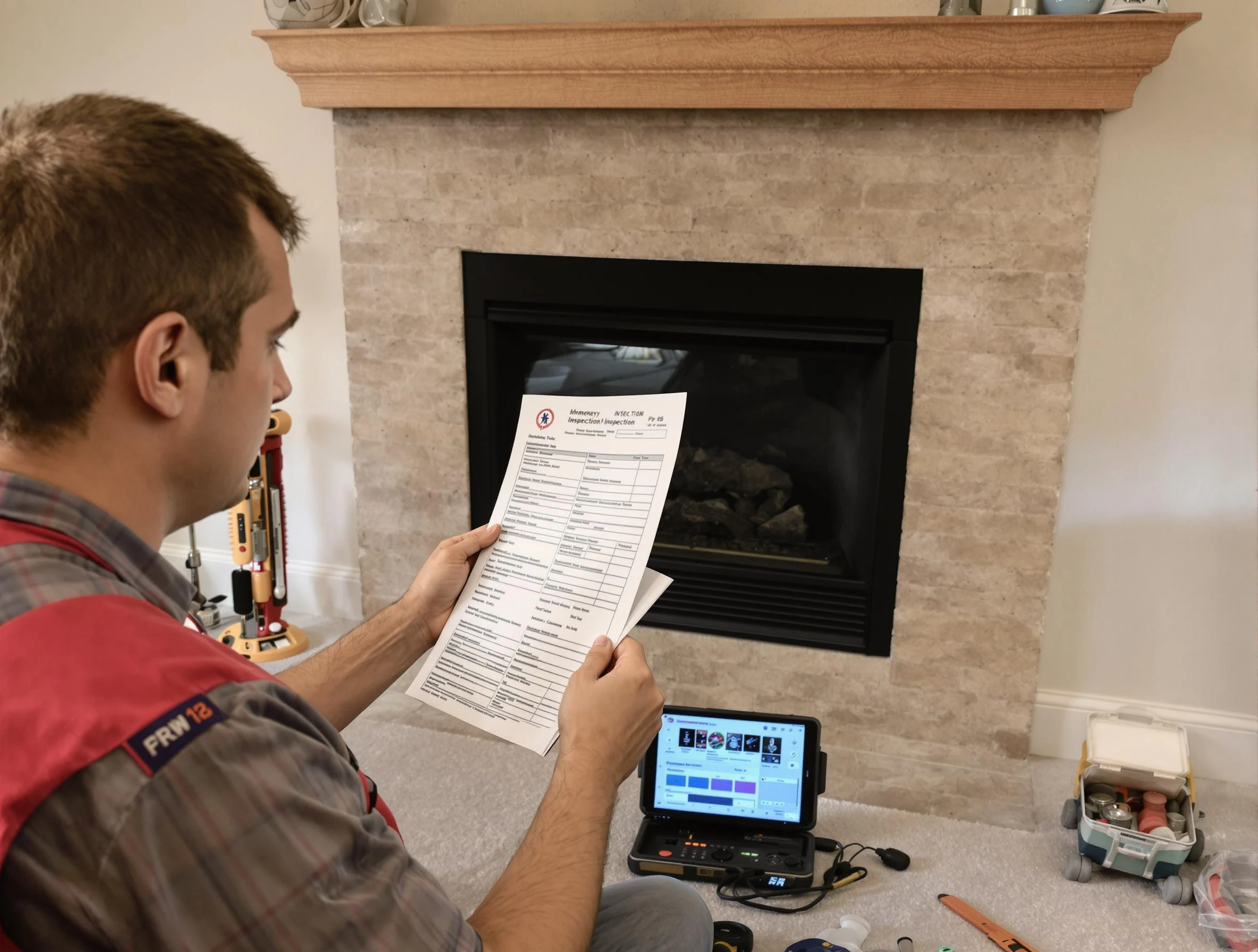 Thorough chimney inspection by Fair Lawn Chimney Sweep in Fair Lawn, NJ