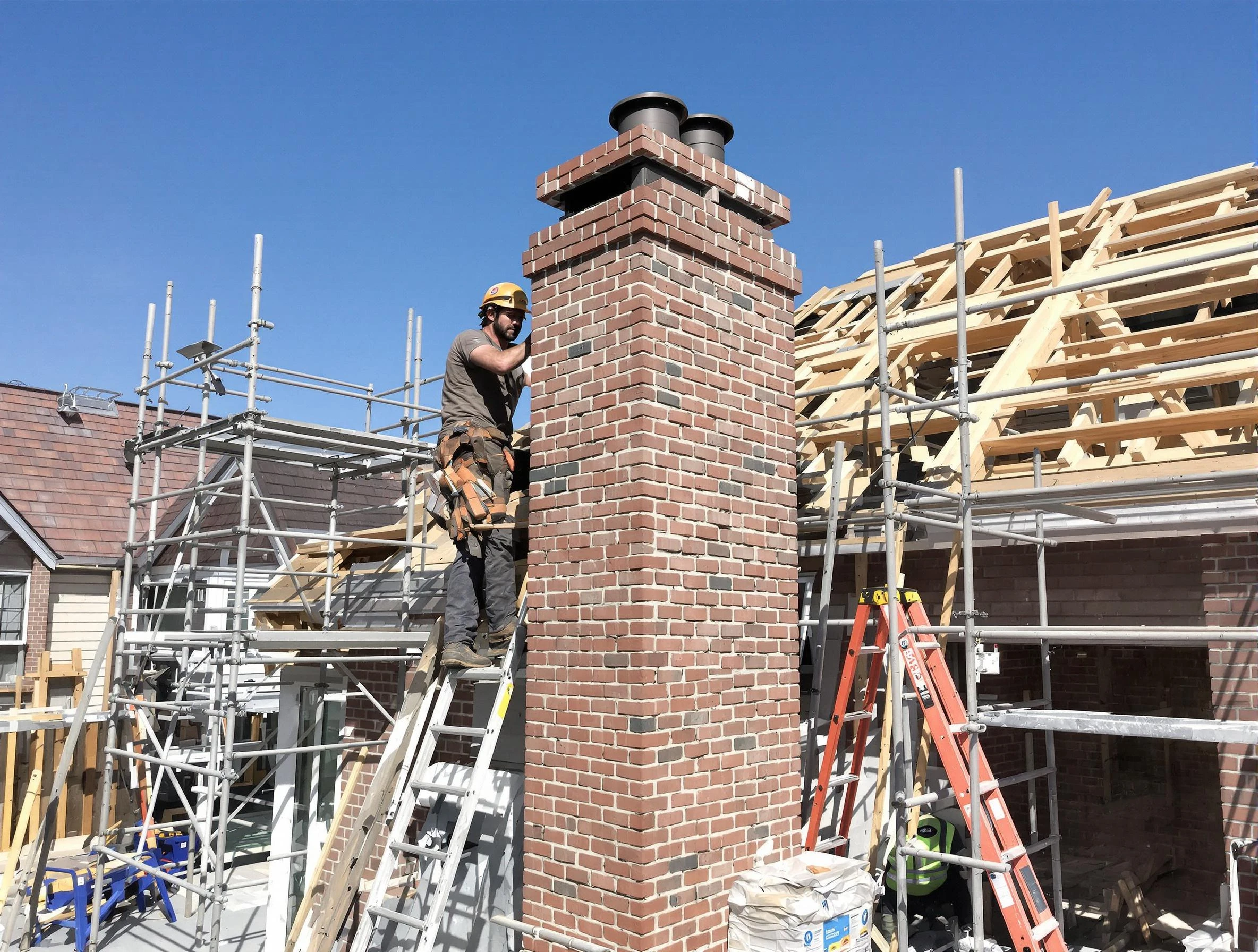 New chimney installation completed by Fair Lawn Chimney Sweep in Fair Lawn, NJ